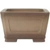 Bonsaischale 19.5x19.5x12cm Antik-Grau Quadratisch Unglasiert -Empfohlener Shop für Topfpflanzen h20 891 ag