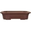 Bonsaischale 34x27.5x8.5cm Braun Rechteckig Unglasiert -Empfohlener Shop für Topfpflanzen h34 188 b