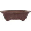 Bonsaischale 35x35x10cm Braun Rund Unglasiert -Empfohlener Shop für Topfpflanzen h35 618 b