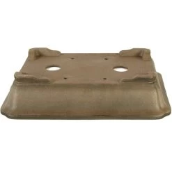 Bonsaischale 36x26.0x8cm Antik-Grau Rechteckig Unglasiert -Empfohlener Shop für Topfpflanzen h36 156 ag2