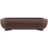 Bonsaischale 35.5x25.5x8.5cm Braun Rechteckig Unglasiert -Empfohlener Shop für Topfpflanzen h36 175 b