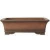 Bonsaischale 41x31x12.5cm Antik-Braun Rechteckig Unglasiert -Empfohlener Shop für Topfpflanzen h41 026 ab