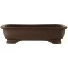 Bonsaischale 51x36x12.5cm Dunkelbraun Rechteckig Unglasiert -Empfohlener Shop für Topfpflanzen h51 010 db