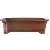 Bonsaischale 52x42.5x14cm Antik-Braun Rechteckig Unglasiert -Empfohlener Shop für Topfpflanzen h52 197 ab