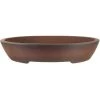 Bonsaischale 62x49x12cm Antik-Braun Oval Unglasiert -Empfohlener Shop für Topfpflanzen h62 429 ab