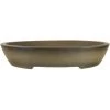Bonsaischale 61.5x48.5x12cm Antik-Grau Oval Unglasiert -Empfohlener Shop für Topfpflanzen h62 429 ag
