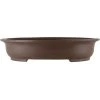 Bonsaischale 74.5x58x16cm Dunkelbraun Oval Unglasiert -Empfohlener Shop für Topfpflanzen h75 324 db