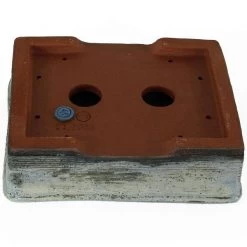 Bonsaischale 23x18x6.5cm Stahlblau Rechteckig Glasiert 7 Bonsaischale 23x18x6.5cm Stahlblau Rechteckig Glasiert -Empfohlener Shop für Topfpflanzen p23re23023a3