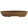 Bonsaischale 28x22x5cm Braun Oval Unglasiert -Empfohlener Shop für Topfpflanzen p28ov x018