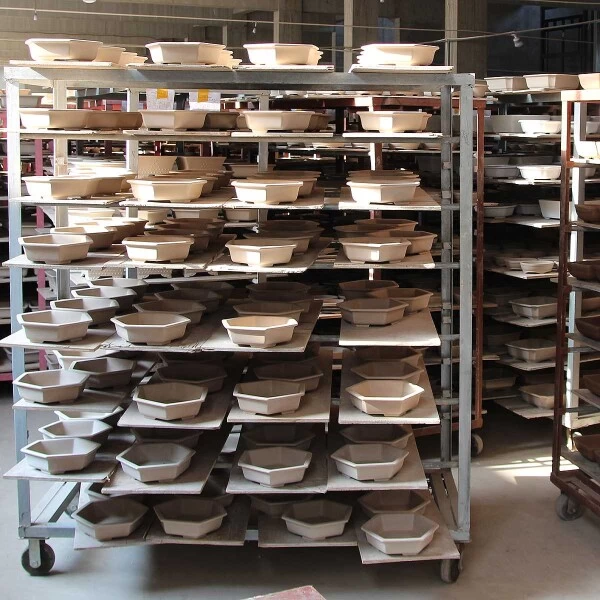 Bonsaischale 15x11x4.5cm Antik-Braun Oval Unglasiert 5 Bonsaischale 15x11x4.5cm Antik-Braun Oval Unglasiert – Bild 3