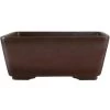 Bonsaischale 21x21x8.5cm Dunkelbraun Sonstige Form Unglasiert -Empfohlener Shop für Topfpflanzen s21 841 db