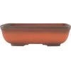 Bonsaischale 22x17.5x6.5cm Antik-Rotbraun Rechteckig Unglasiert -Empfohlener Shop für Topfpflanzen s22 028 ar