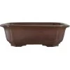 Bonsaischale 21.5x21.5x6.5cm Dunkelbraun Sonstige Form Unglasiert -Empfohlener Shop für Topfpflanzen s22 839 db
