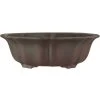 Bonsaischale 27x27x8.5cm Dunkelbraun Achteckig Unglasiert -Empfohlener Shop für Topfpflanzen s27 823 db