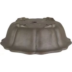 Bonsaischale 27x27x8.5cm Dunkelbraun Achteckig Unglasiert -Empfohlener Shop für Topfpflanzen s27 823 db3