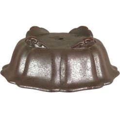 Bonsaischale 26.5x26.5x9.5cm Dunkelbraun Achteckig Unglasiert -Empfohlener Shop für Topfpflanzen s27 828 db3