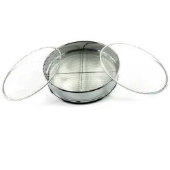 Siebset, 3 Einsätze, 37cm, Edelstahl