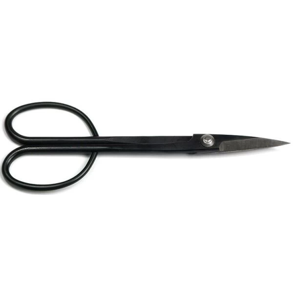 Bonsaischere, Lang, 21cm, Solide, Schwarz-Geschliffen 4 Bonsaischere, Lang, 21cm, Solide, Schwarz-Geschliffen – Bild 2