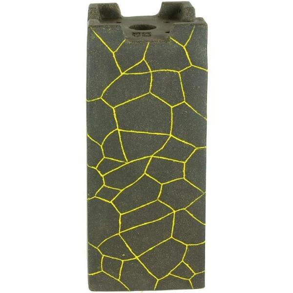 Bonsaischale 9x9x20cm Handarbeit Grau Genetzt Quadratisch Unglasiert 4 Bonsaischale 9x9x20cm Handarbeit Grau Genetzt Quadratisch Unglasiert – Bild 2