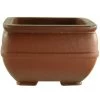 Bonsaischale 9x9x6cm Masteredition Antik Braun Quadratisch Unglasiert -Empfohlener Shop für Topfpflanzen y09 878 b