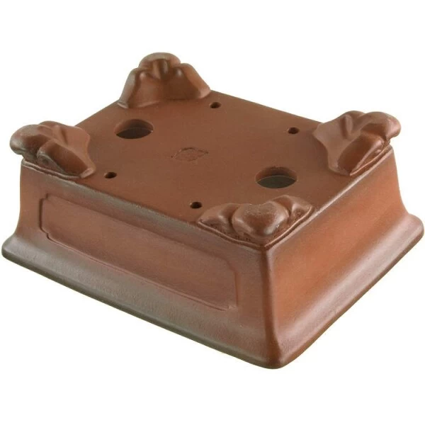 Bonsaischale 12x9.5x4.5cm Masteredition Antik Braun Rechteckig Unglasiert 4 Bonsaischale 12x9.5x4.5cm Masteredition Antik Braun Rechteckig Unglasiert – Bild 2