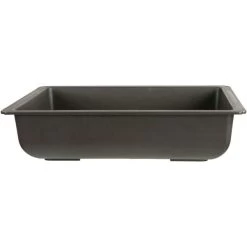 Bonsaischale 42x33.5x10.5cm Dunkelbraun Rechteckig Kunststoff