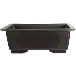 Bonsaischale 58x41x21cm Dunkelbraun Rechteckig Kunststoff